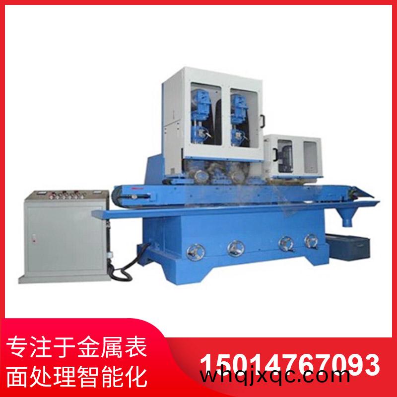 鋼絲輪(lun)自動拉絲機的工(gong)作原理